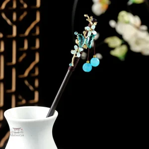 Accessoire capillaire japonais, design classique et intemporel