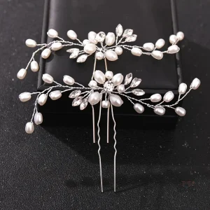 Épingle Cristal Mariage Japonaise pour cheveux
