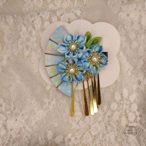 Épingle à cheveux japonaise en forme de fleur