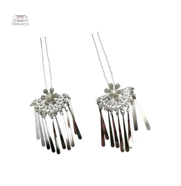 Accessoire de coiffure japonais traditionnel