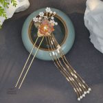 Épingle japonaise pour cheveux, accessoire élégant et pratique