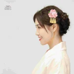 Barrette élégante en style japonais