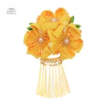 Barrette japonaise pour coiffure raffinée