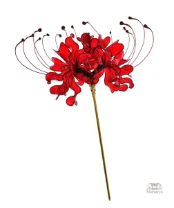 Kanzashi épingle à cheveux fleur Lycoris