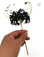 Kanzashi fleur japonaise pour coiffure