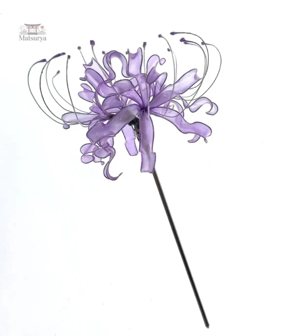 Épingle à cheveux fleur inspirée du Japon