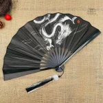 Éventail homme en style japonais traditionnel