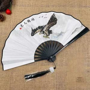 Éventail masculin japonais, touche d'originalité