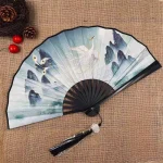 Éventail homme, art japonais pour l'été