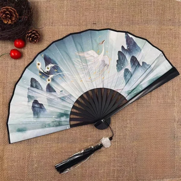 Éventail homme, art japonais pour l'été