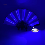 Éventail japonais élégant à LED