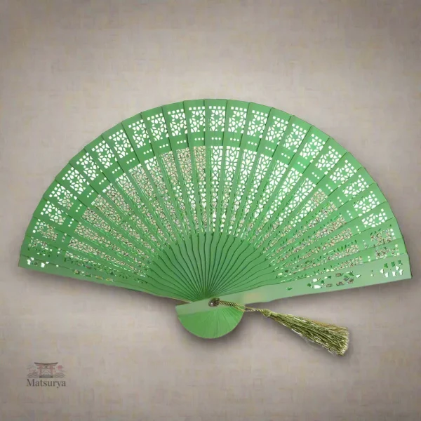 eventail-japonais-artisanal-1 Éventail Japonais Artisanal élégant et coloré