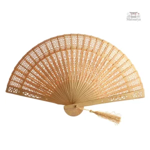 Éventail japonais traditionnel fait main, design unique
