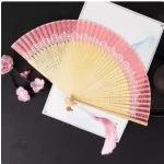 Éventail japonais en bambou - vue 4