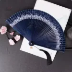 Éventail japonais en bambou - vue 5
