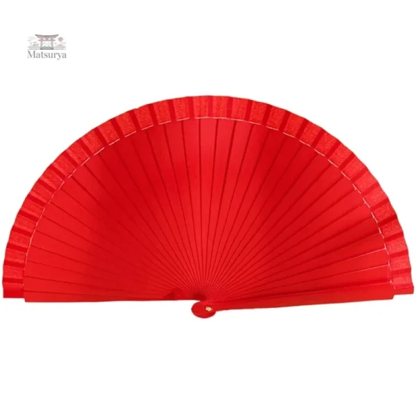 Éventail traditionnel japonais, accessoire coloré et pratique
