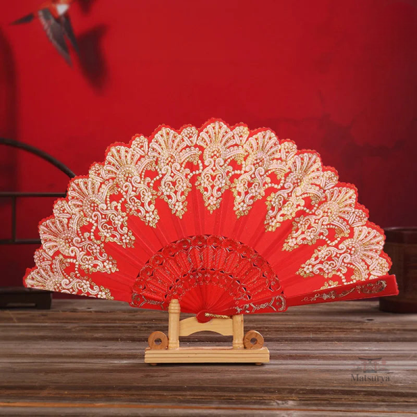 Accessoire culturel : éventail japonais de danse
