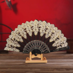 Accessoire de danse : éventail japonais coloré