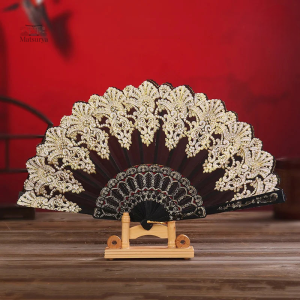 Accessoire de danse : éventail japonais coloré