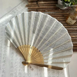 Éventail japonais DIY en papier décoratif