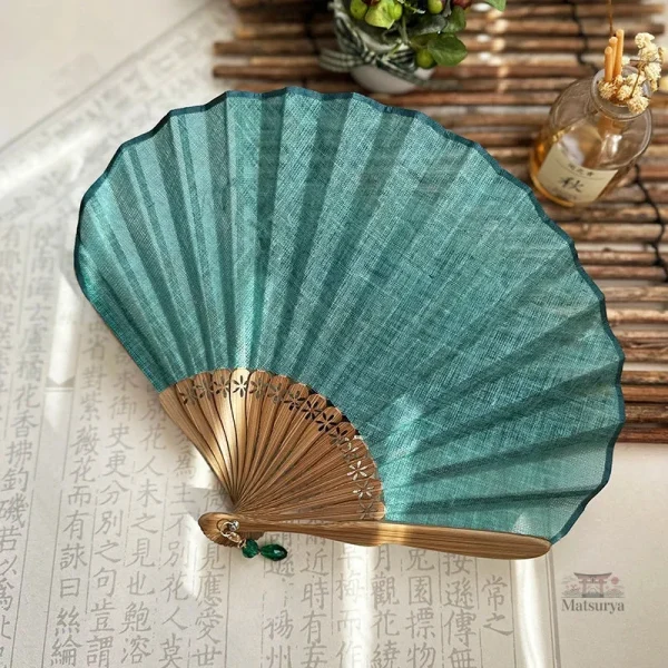 Éventail artisanat japonais à créer