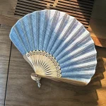 Éventail japonais à motifs à réaliser