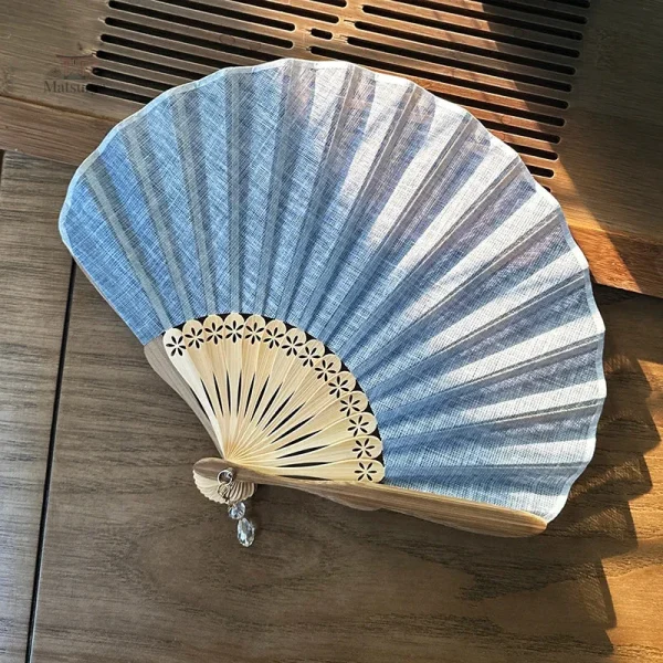 Éventail japonais à motifs à réaliser