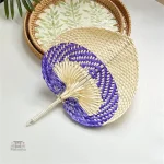 Accessoire japonais en paille, idéal pour l'été