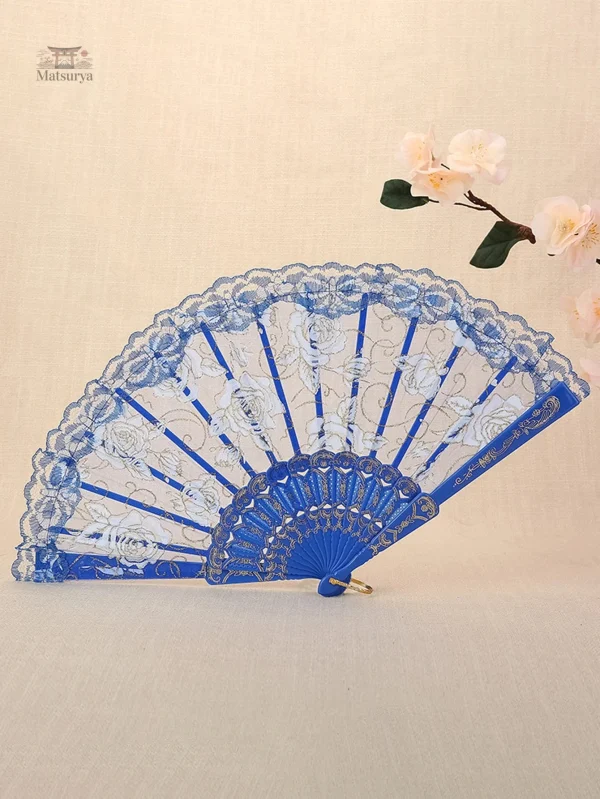 Éventail Japonais à Fleurs, Inspiration Japonaise