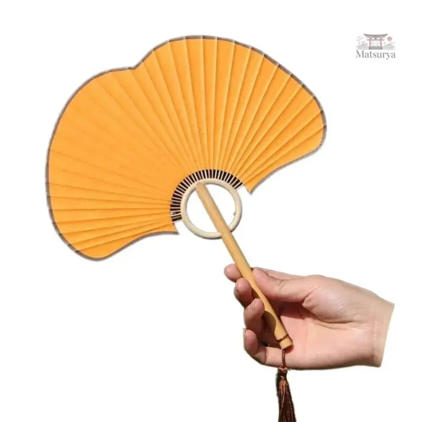 Éventail japonais pliable, pratique et léger
