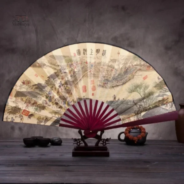 eventail-japonais-retro-1 Éventail Japonais Rétro en design élégant et traditionnel