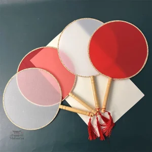 Éventail Japonais Rond personnalisable en design élégant