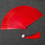 Éventail japonais, design classique et coloré