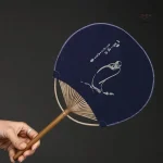 Éventail japonais uchiwa élégant et pratique