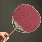 Éventail uchiwa classique en bambou