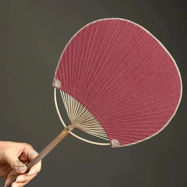 Éventail uchiwa classique en bambou
