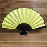 Éventail uni, accessoire de mode japonais