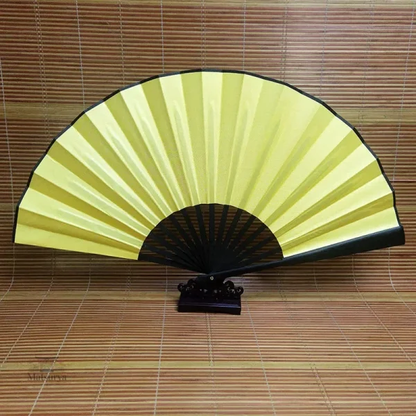 Éventail uni, accessoire de mode japonais