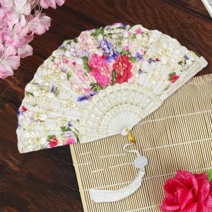Éventail Japonais Vintage en design traditionnel