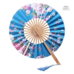 Éventail pliable traditionnel japonais