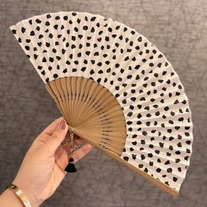 Éventail sensu japonais traditionnel