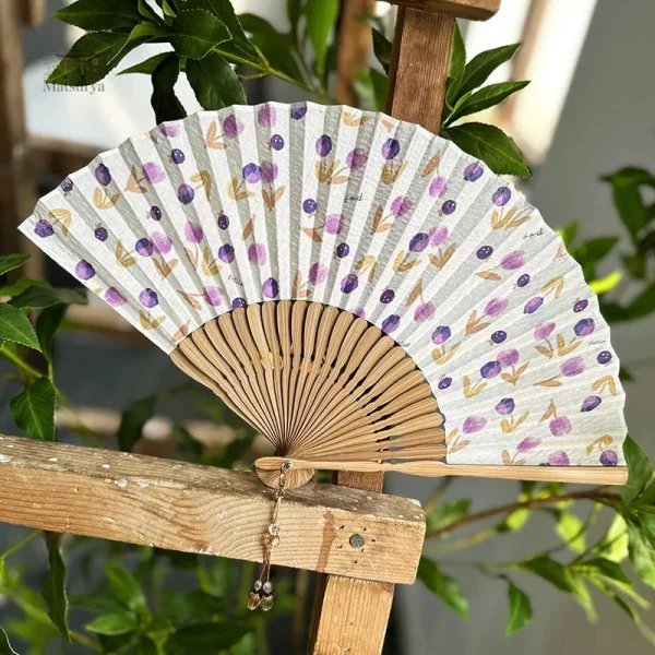 Éventail sensu artisanal unique