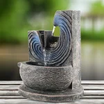 Fontaine à eau décorative pour intérieur, style japonais