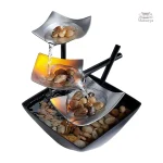 Décoration intérieure : fontaine à eau japonaise zen