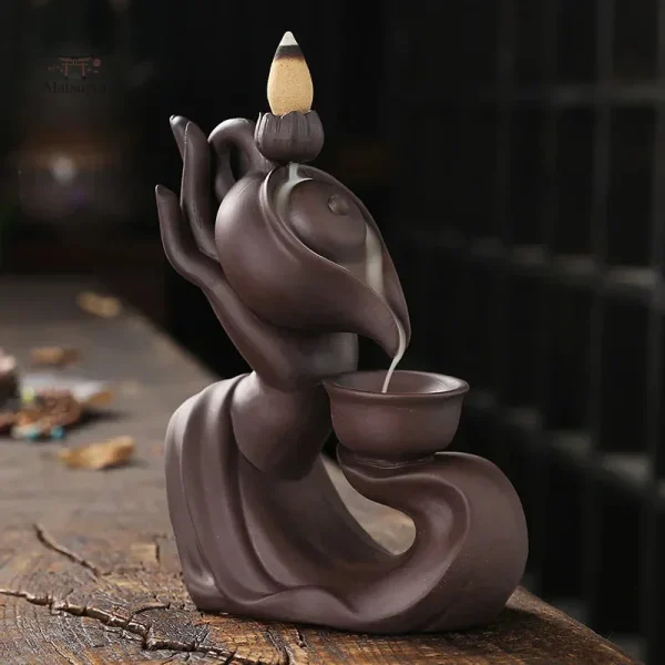 Fontaine à encens avec design unique et élégant