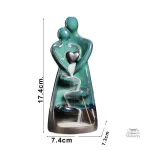 Fontaine à encens couple, accessoire de bien-être décoratif