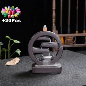 Accessoire de bien-être : Fontaine à encens design moderne
