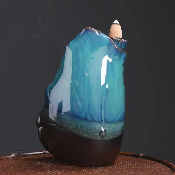 Fontaine à encens apaisante en céramique