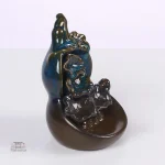 Artisanat de fontaine à encens inspiré du lotus