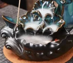 Accessoire de méditation, fontaine à encens lune apaisante